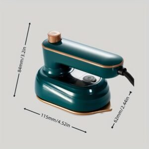 Foldable Travel Garment Steamer – Handheld 180° Rotating Steam Iron, Professional Quality, Ideal for Home & Travel