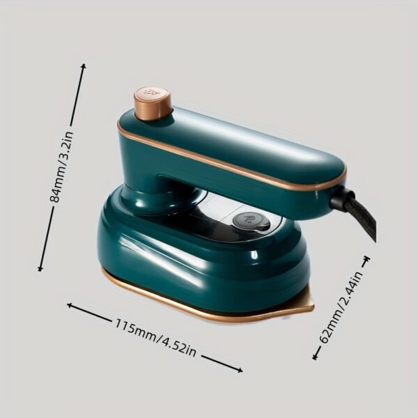 Foldable Travel Garment Steamer – Handheld 180° Rotating Steam Iron, Professional Quality, Ideal for Home & Travel