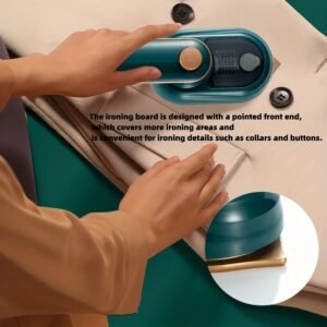Foldable Travel Garment Steamer – Handheld 180° Rotating Steam Iron, Professional Quality, Ideal for Home & Travel